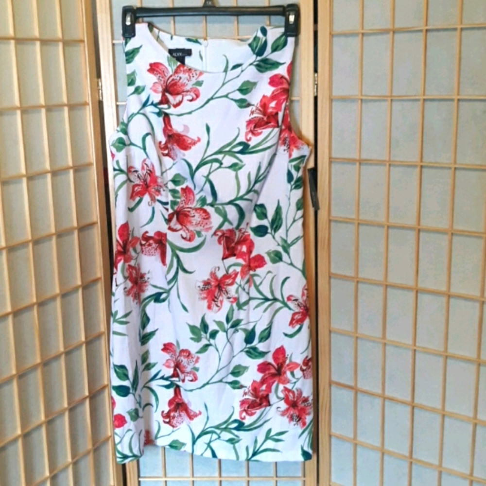Floral Dress Size 14 NWT